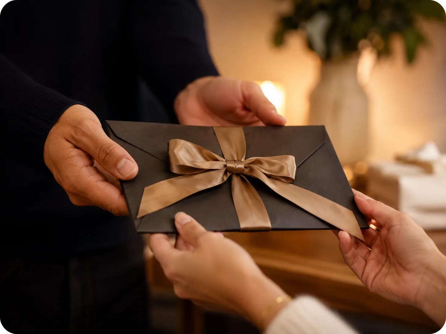 Remise d'un cadeau premium — une expérience à offrir