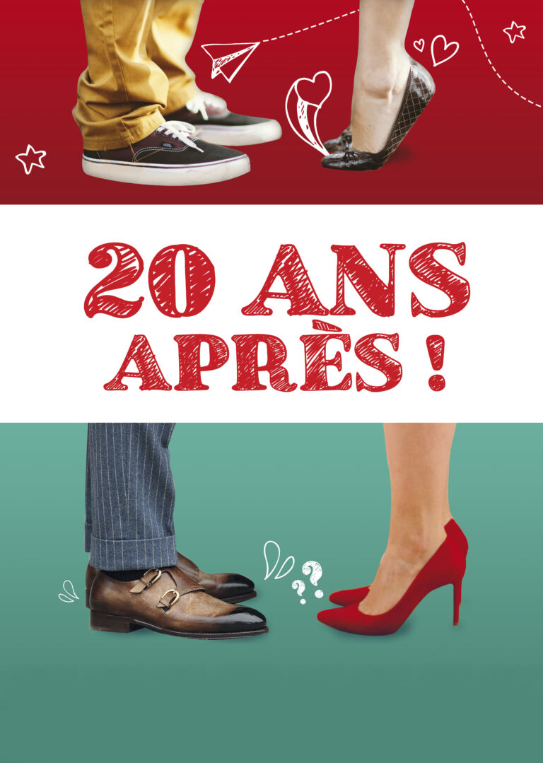 Affiche du spectacle 20 ans après à la Comédie de la Roseraie