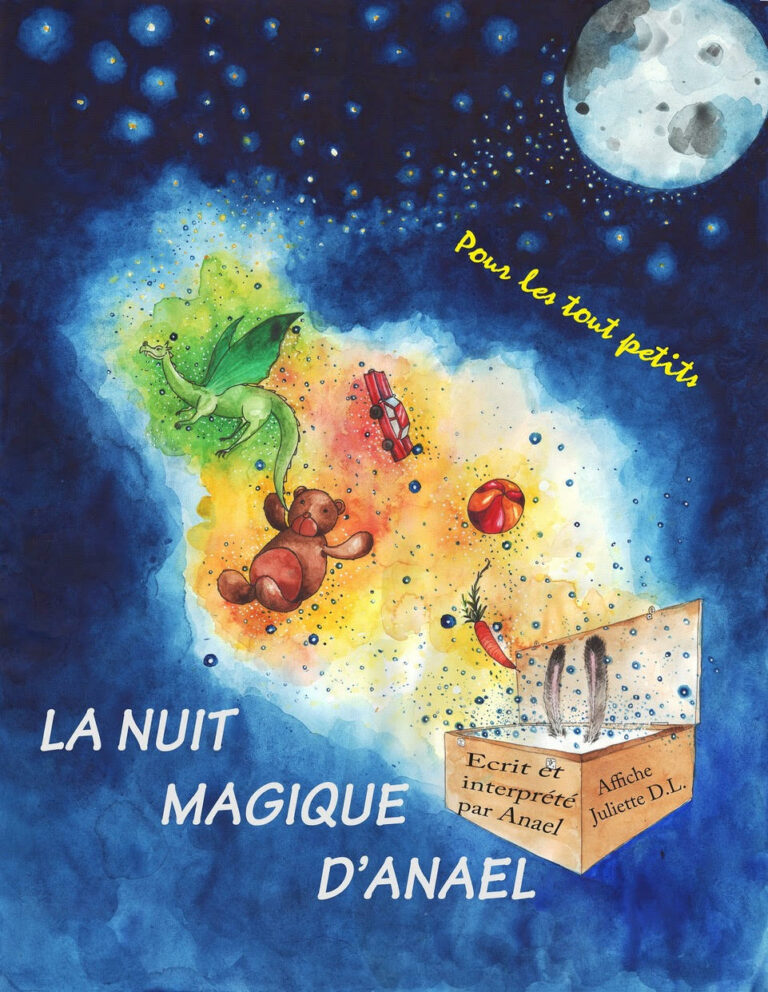 Affiche du spectacle La nuit magique d&rsquo;Anael à la Comédie de la Roseraie
