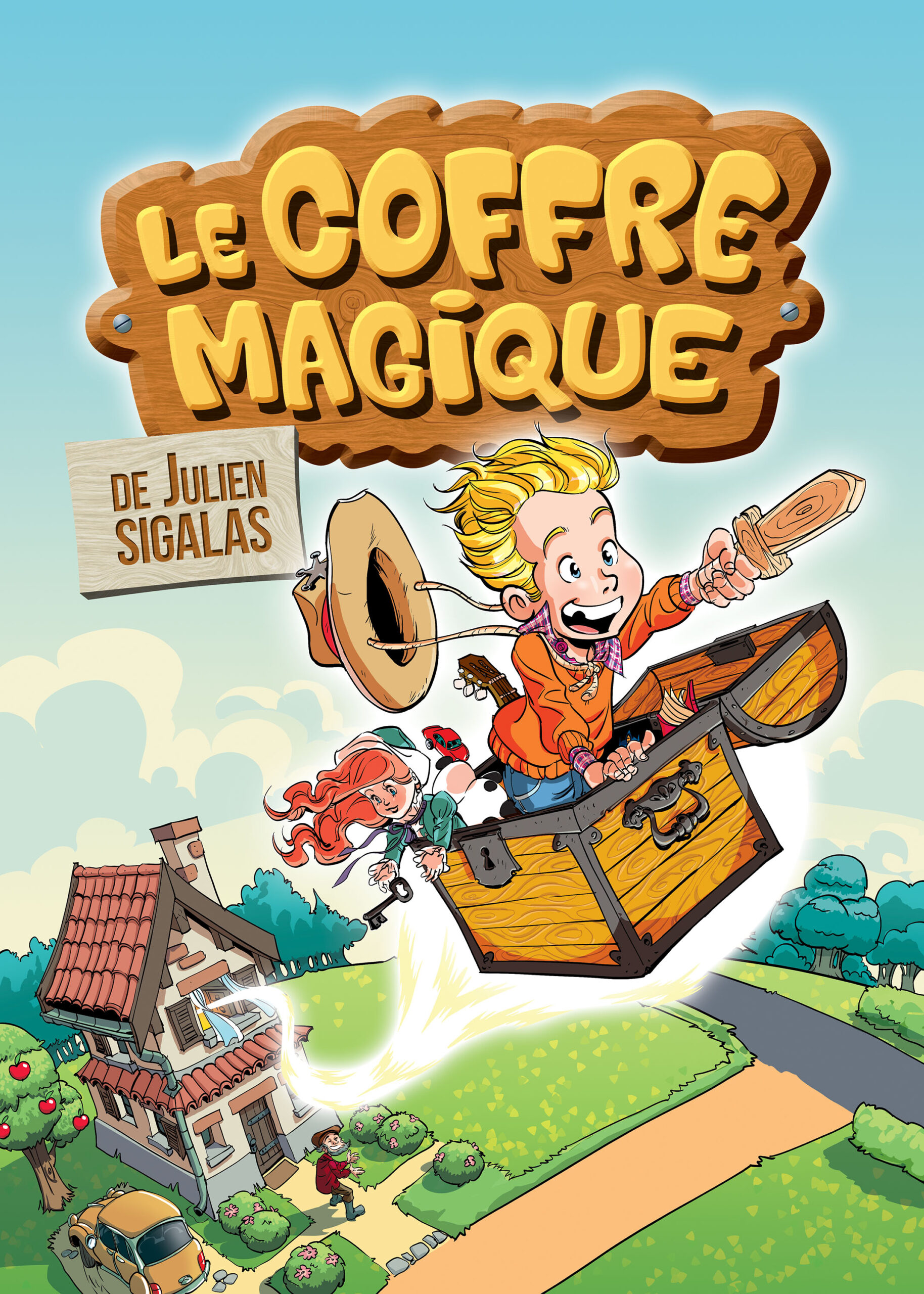 Affiche du spectacle Le coffre magique à la Comédie de la Roseraie