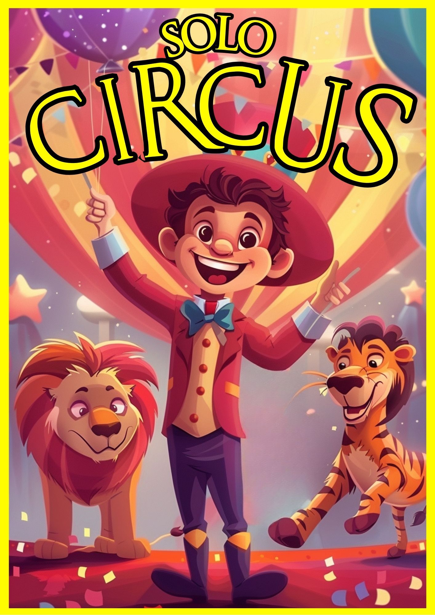 Solo circus un voyage a travers le monde — La Comédie de la Roseraie