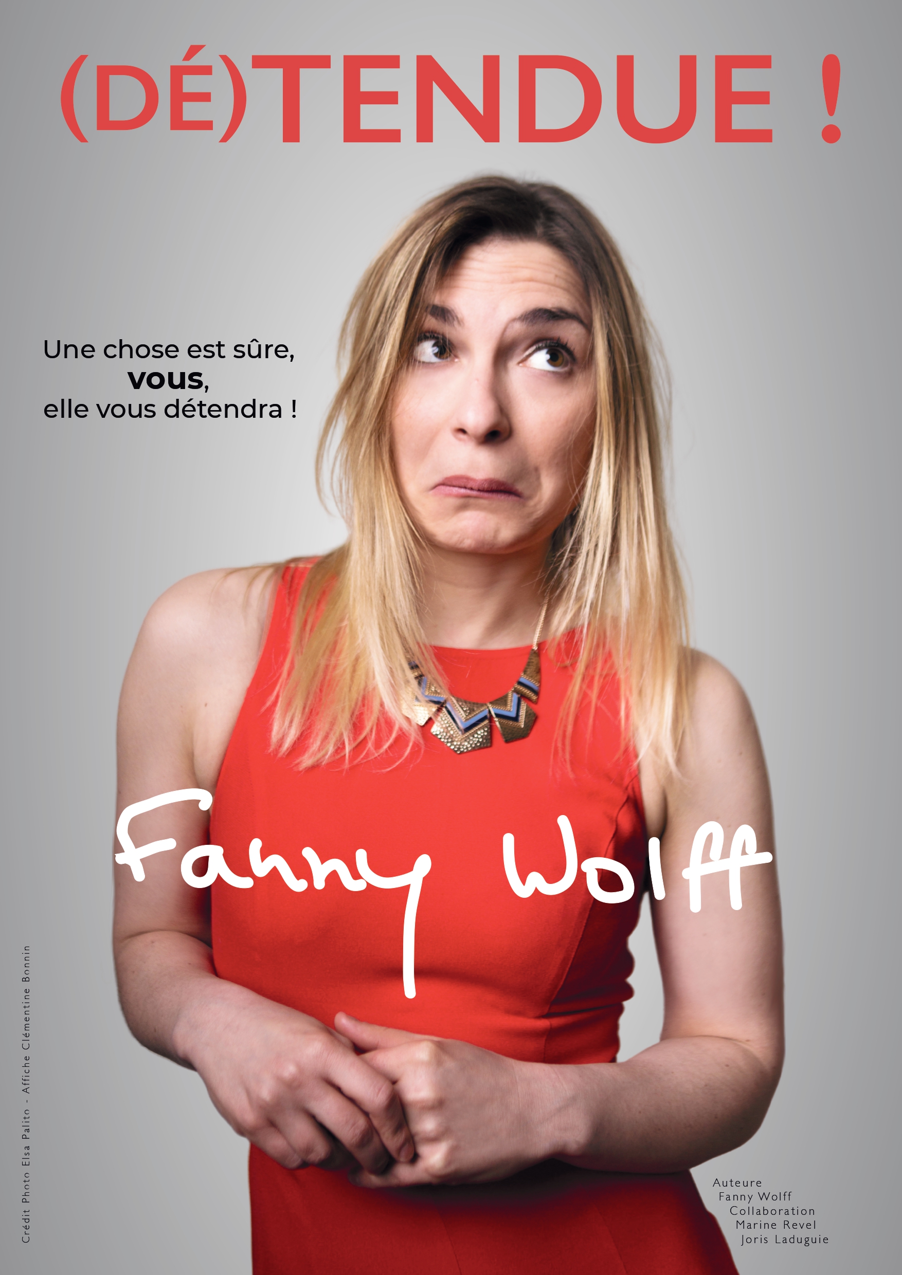 Fanny wolff dans de tendue — La Comédie de la Roseraie