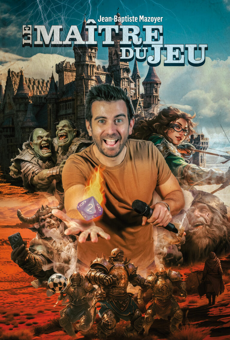Affiche du spectacle Le Maître du jeu à la Comédie de la Roseraie