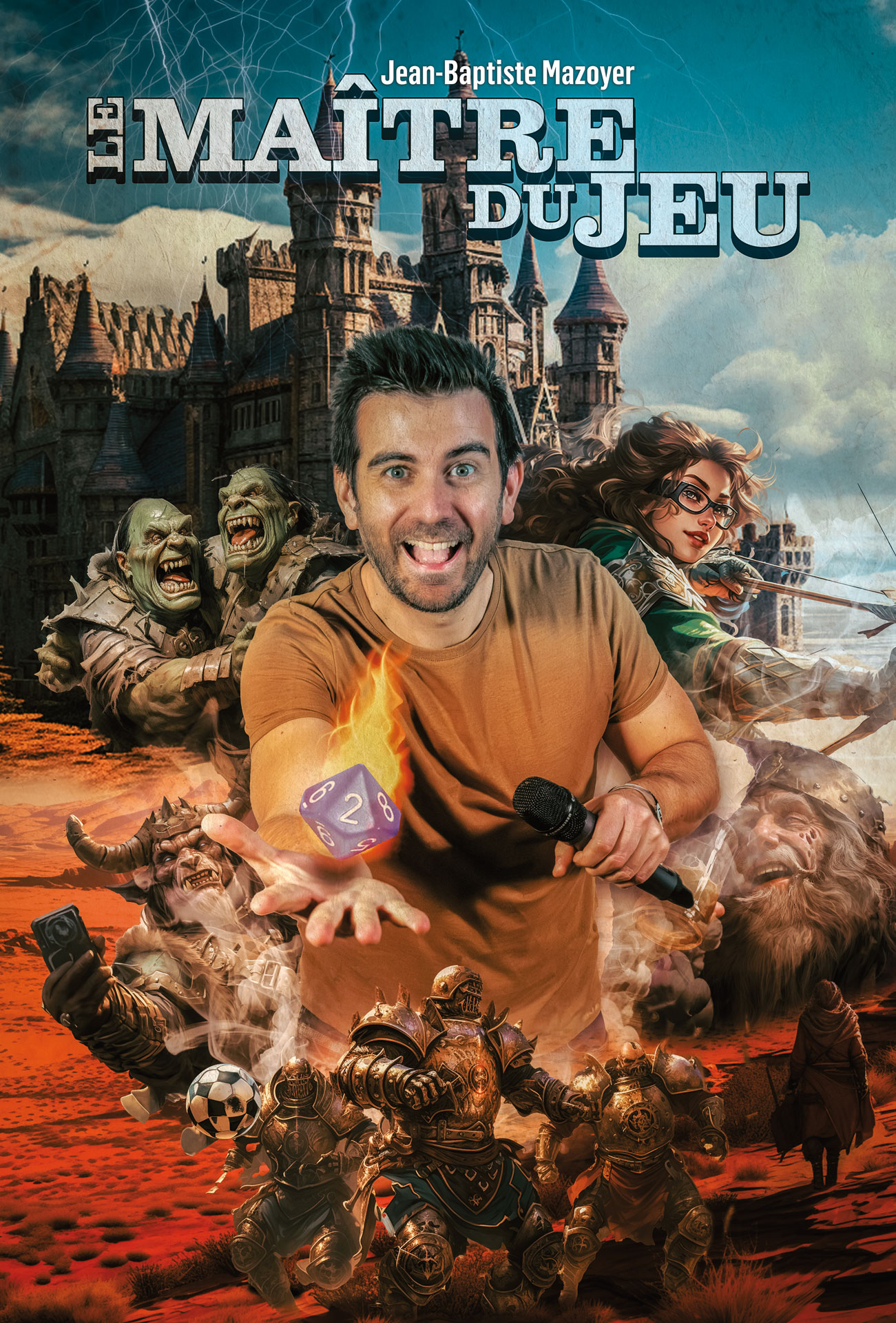 Jean baptiste mazoyer dans le maitre du jeu — La Comédie de la Roseraie