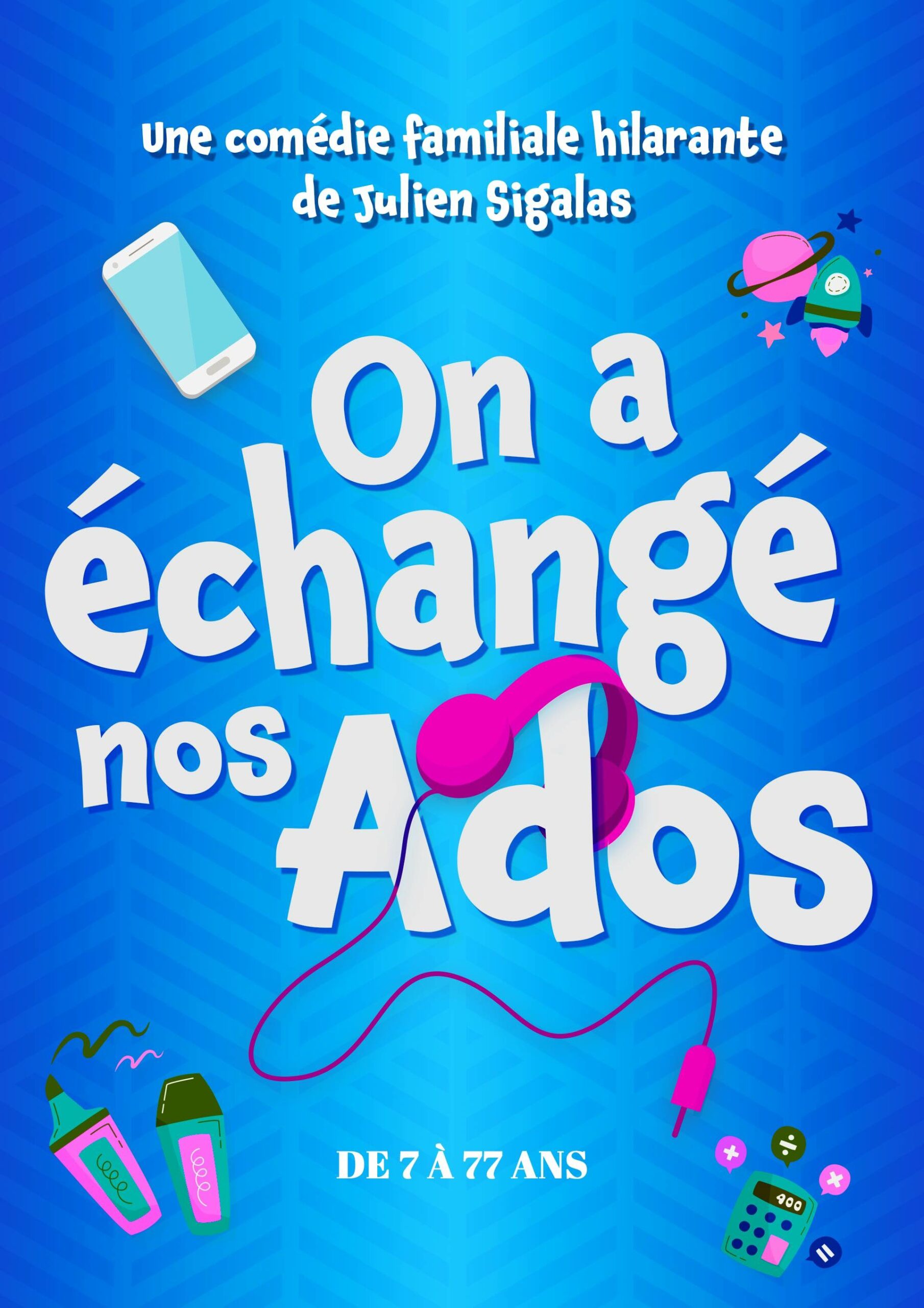 On a echange nos ados — La Comédie de la Roseraie