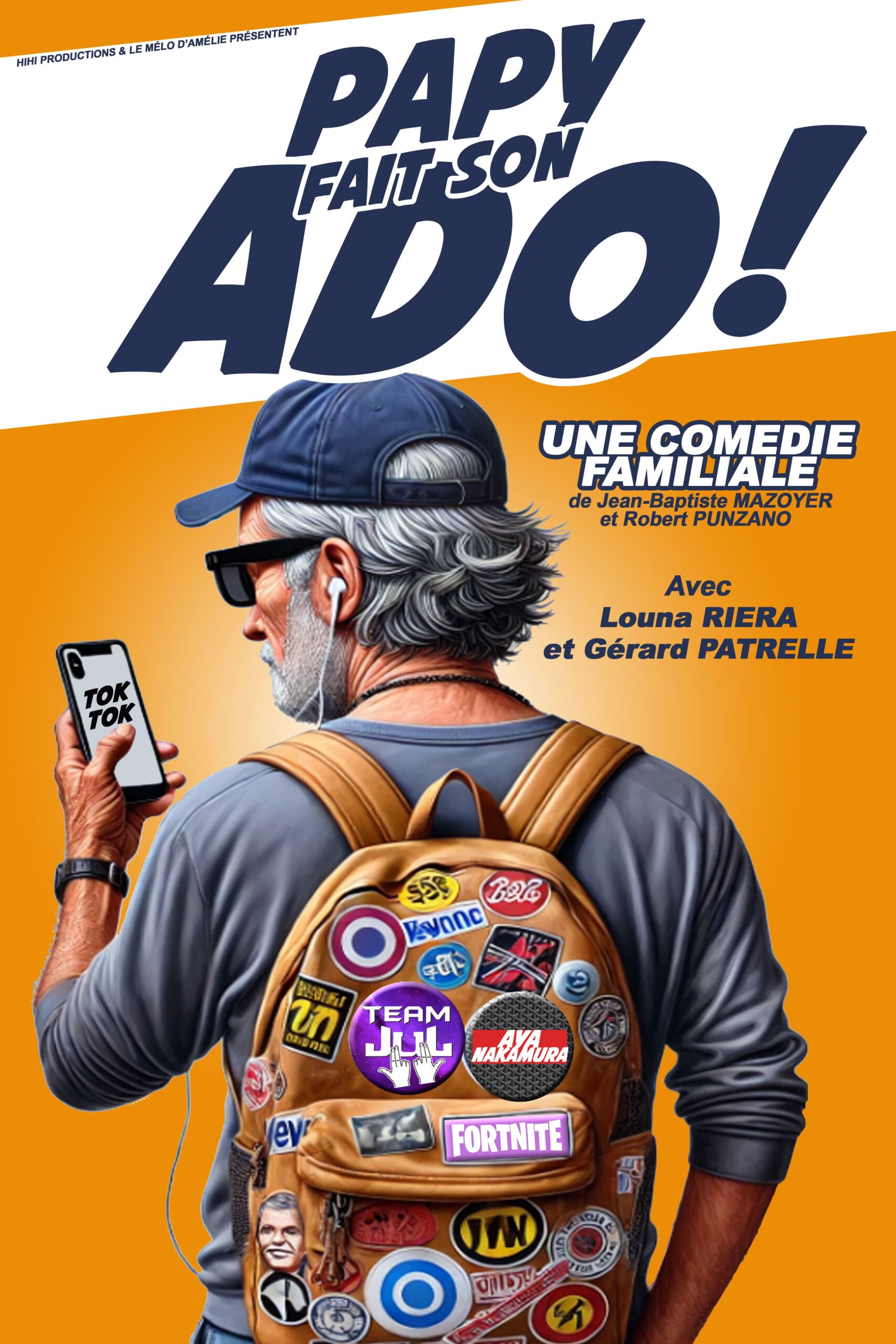 Papy fait son ado — La Comédie de la Roseraie
