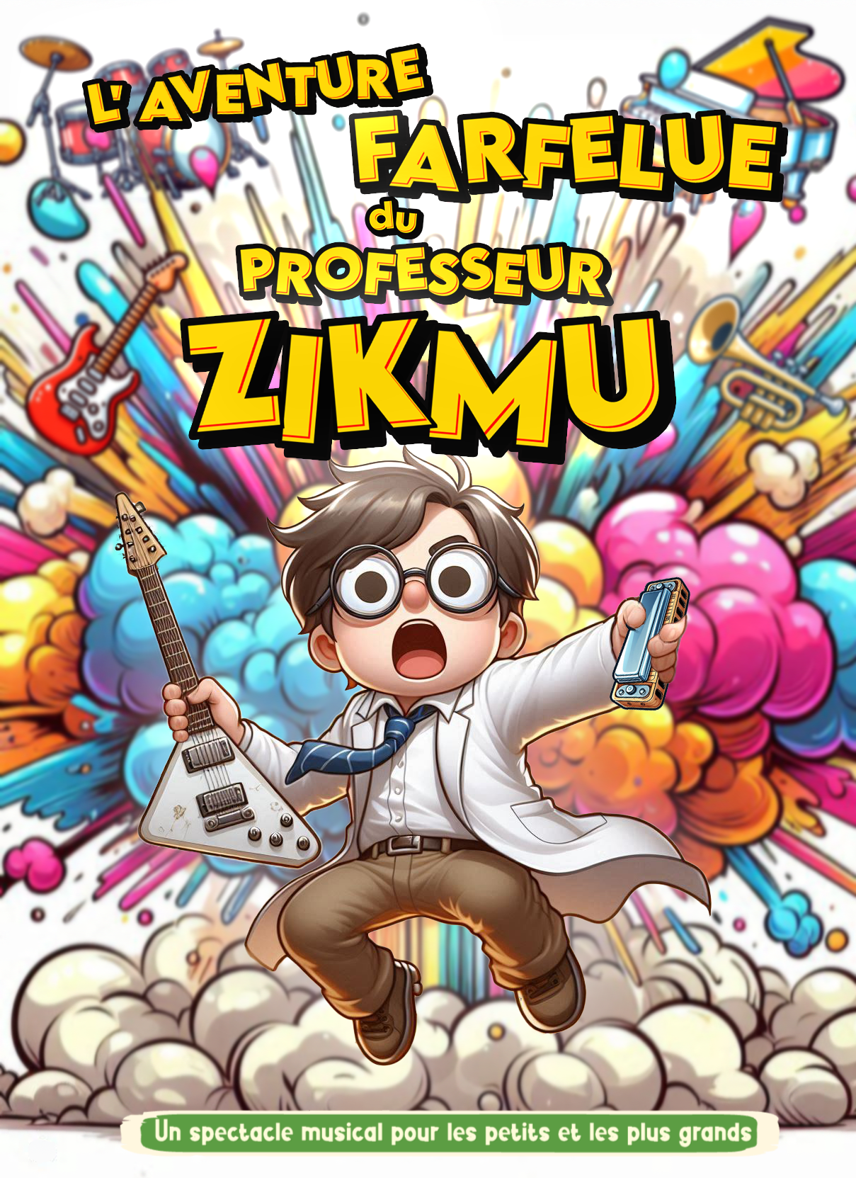 Laventure farfelue du professeur zikmu — La Comédie de la Roseraie
