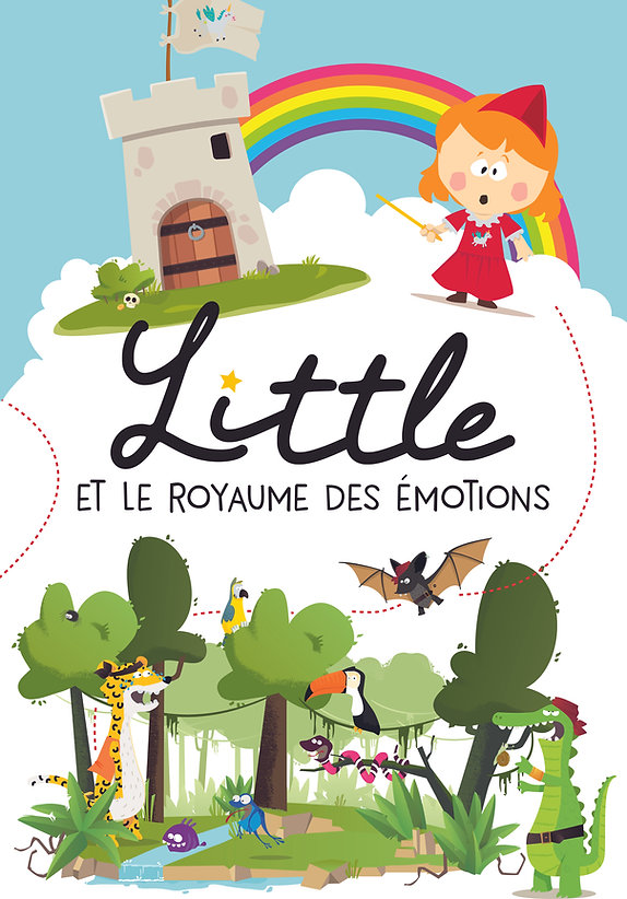Affiche du spectacle Princesse Little et le royaume des émotions à la Comédie de la Roseraie